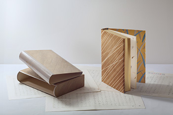 辻邦生『西行花伝』私家本　1997年6月
柄澤齊 装幀、大家利夫 製本（限定5部の内1冊）